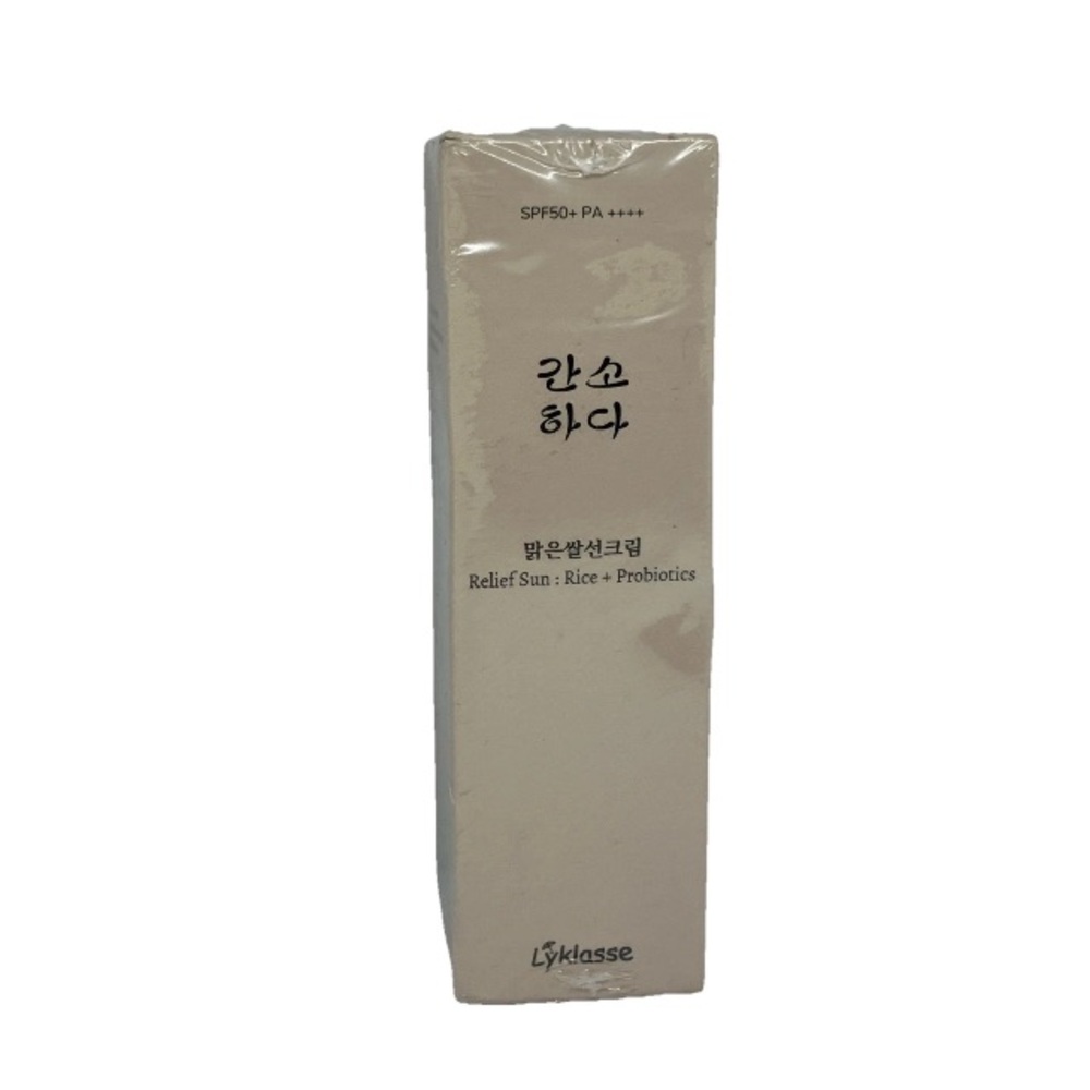 Korean Skin Care Relief Sun Rice+ Probiotics 50ml SPF50+PA++++ Sunscreen